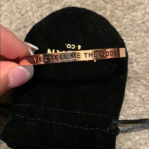 Lillian & Co Never Tell Me The Odds Bangle